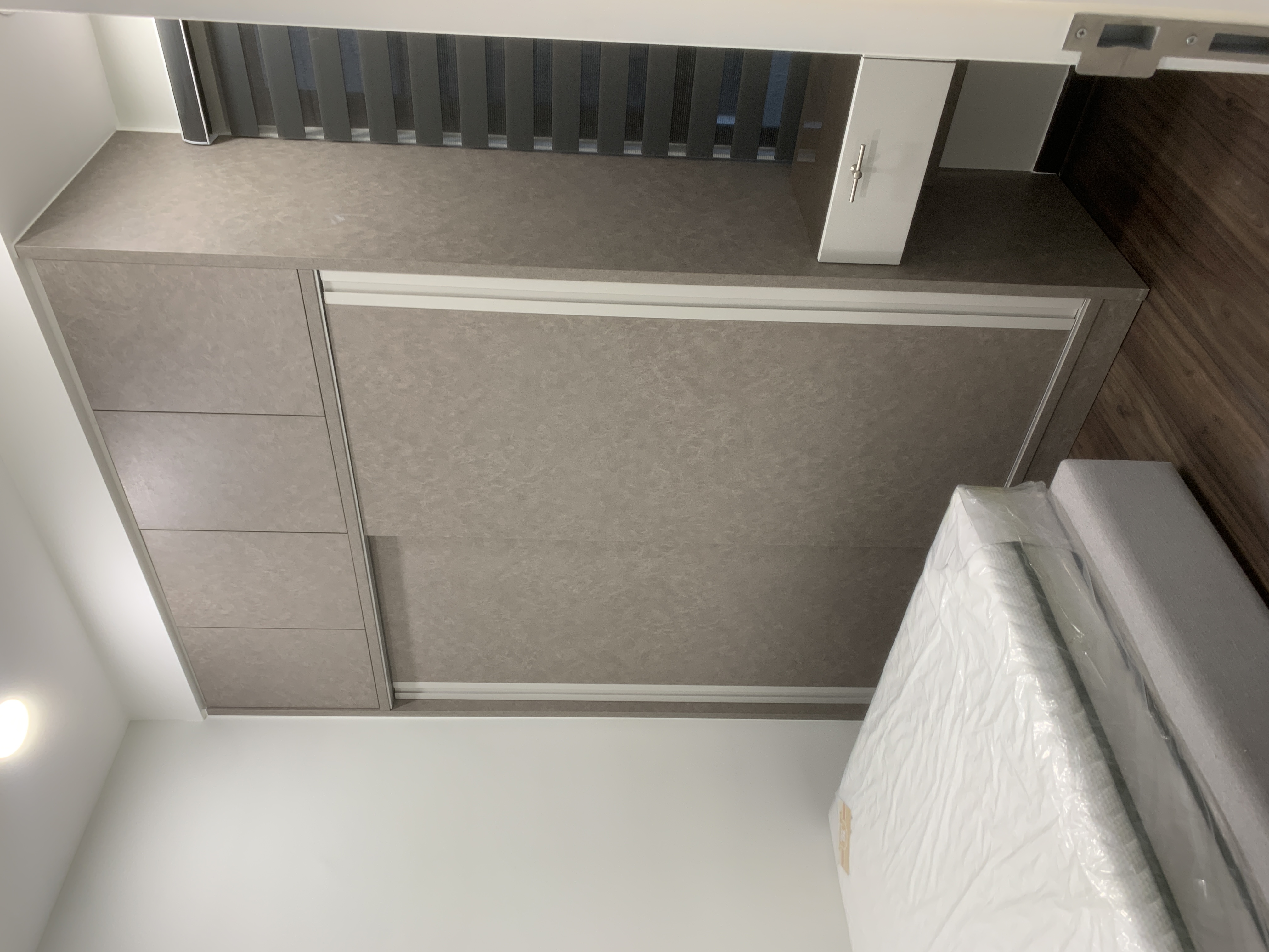 Duta Park bedroom wardrobe and vanity