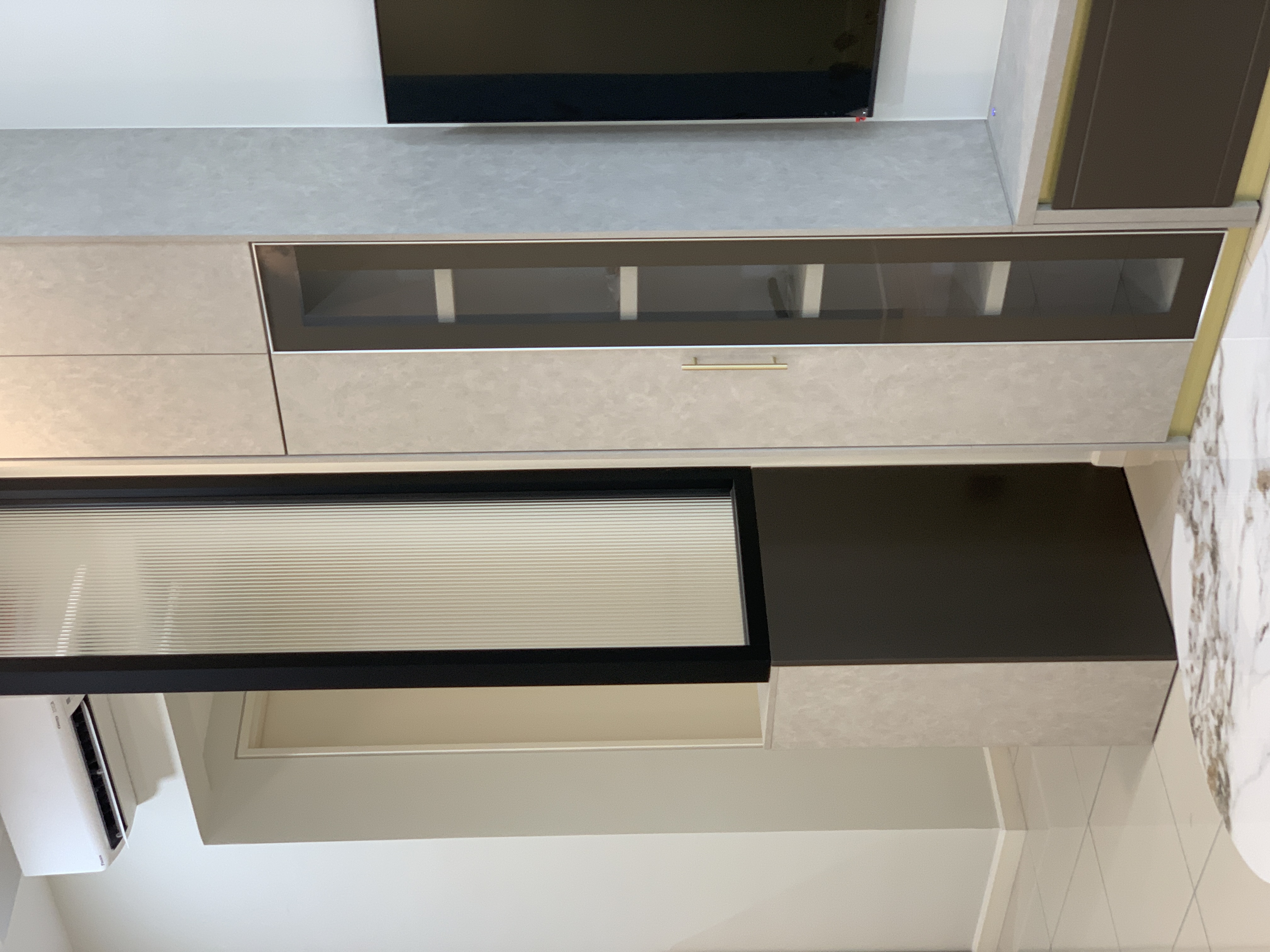 Duta Park living room display storage