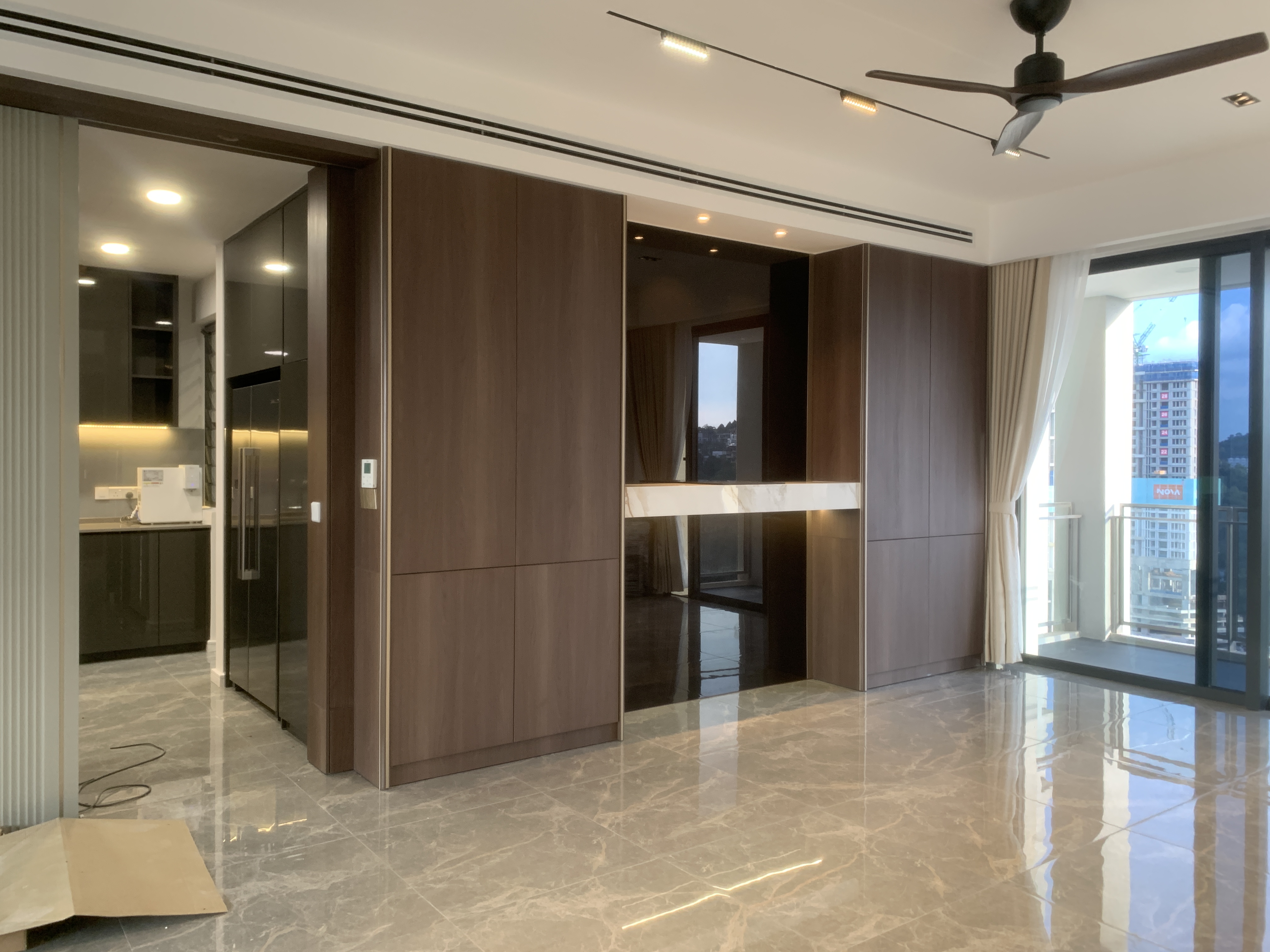 Park Regent living room joinery